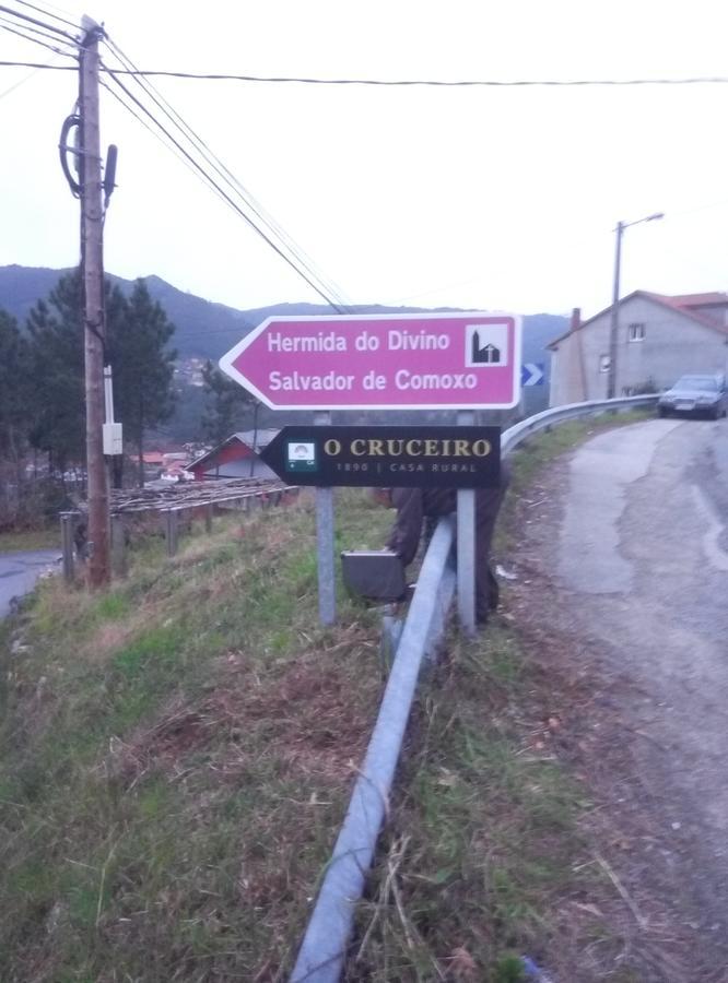 Gasthaus O Cruceiro Valmaior Exterior foto